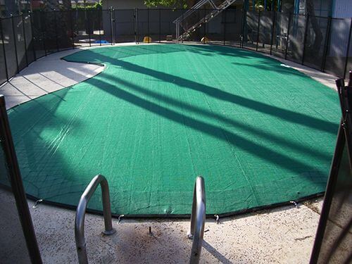 What is a leaf pool cover?