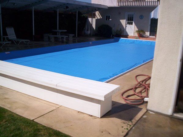 inflatable pool cover